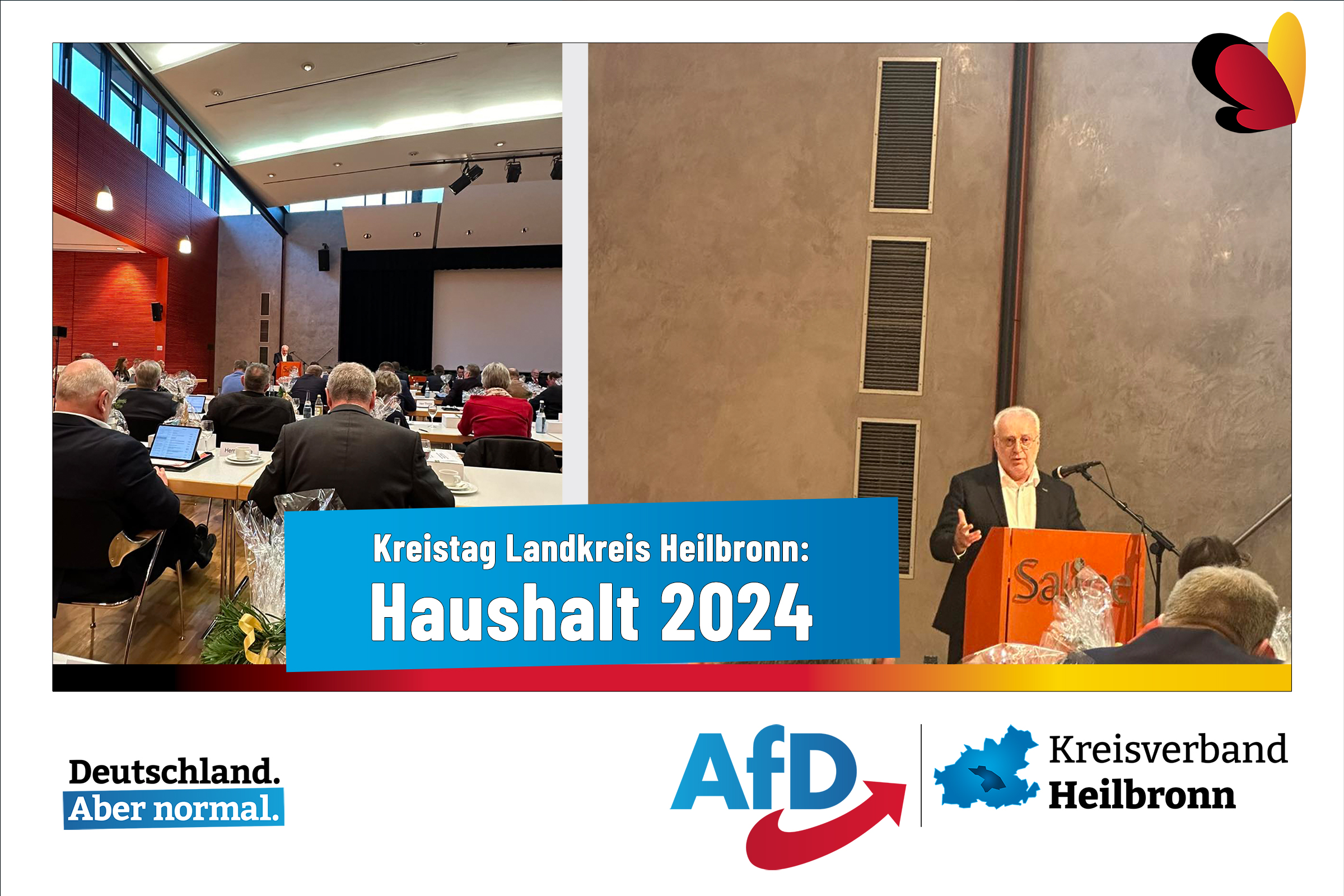 Haushaltsrede 2024 der AfD-Fraktion im Kreistag des Landkreis Heilbronn