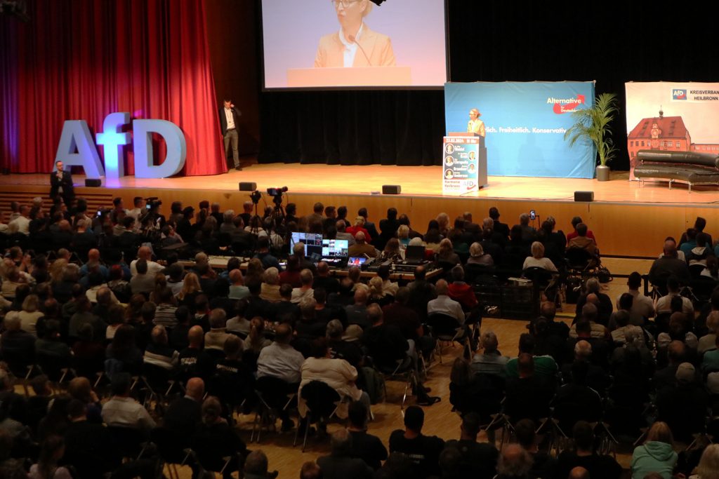 Bundesvorsitzende Dr. Alice Weidel in der Harmonie Heilbronn