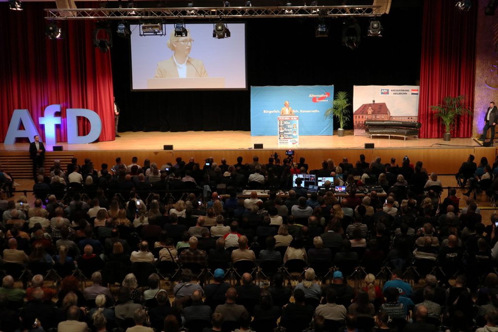 Bundesvorsitzende Dr. Alice Weidel in der Harmonie Heilbronn