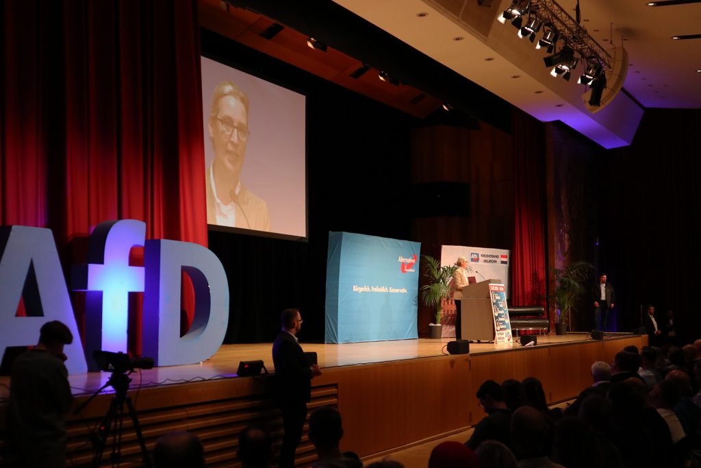 Bundesvorsitzende Dr. Alice Weidel in der Harmonie Heilbronn