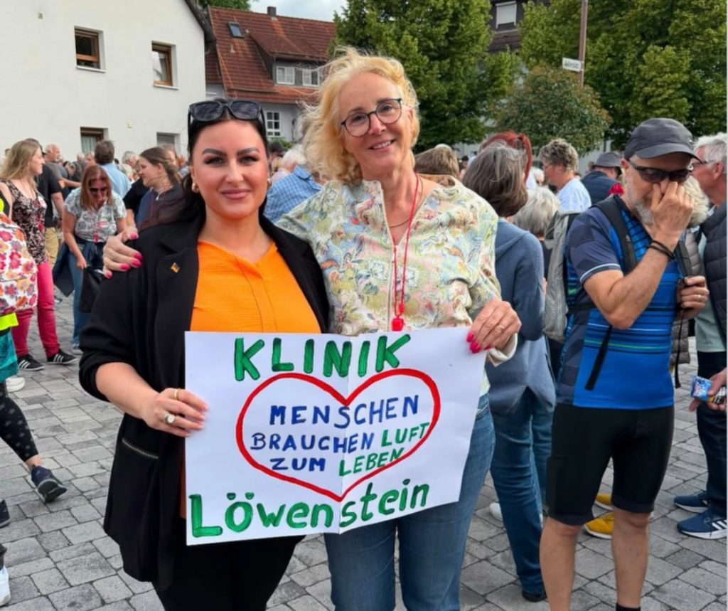Stadträtin Sigrid Trautner (Stadt Heilbronn) und Kreisrätin (Landkreis Heilbronn) und Landtagsabgeordnete Carola Wolle
